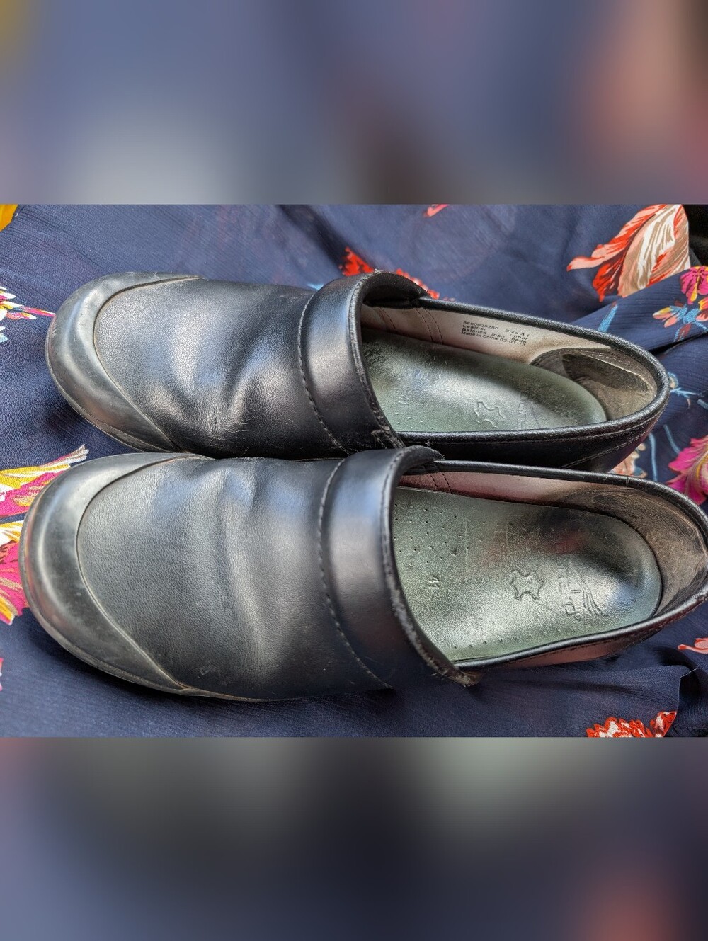 Dansko 41 Black Skip Resistant